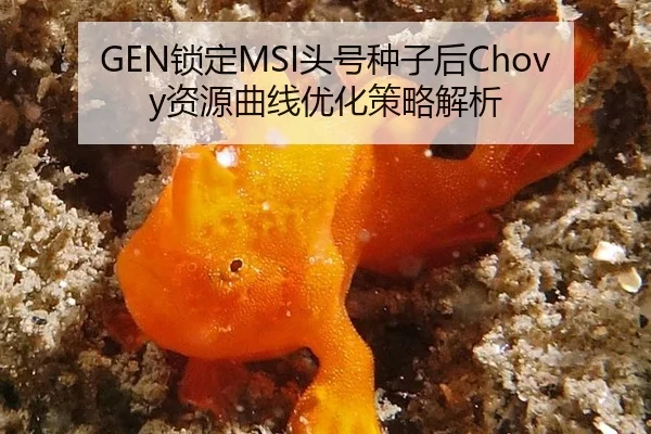 GEN锁定MSI头号种子后Chovy资源曲线优化策略解析